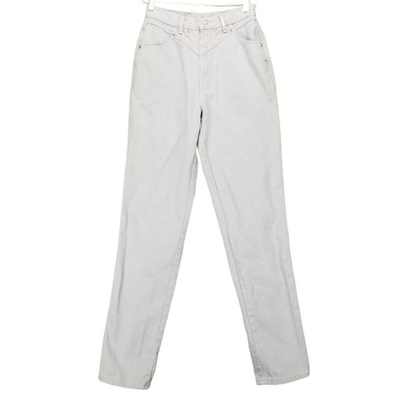 Rockies Jeans Womens 9 Tall Gray Cotton High Rise Bootcut - Picture 1 of 15
